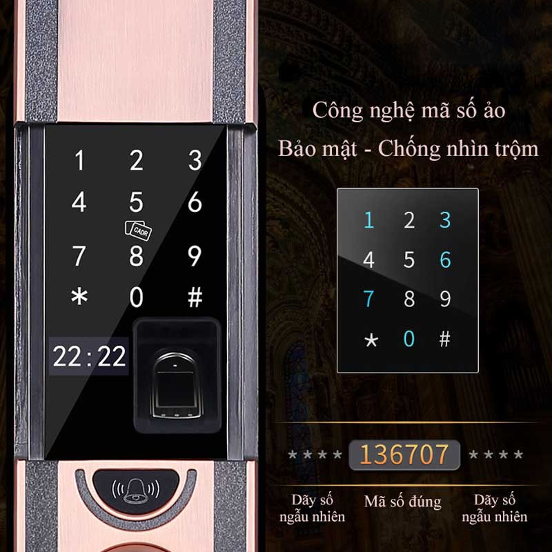 Công nghệ mã số ảo chống nhìn trộm của Kitos C500