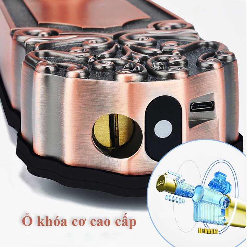 Ổ khóa cơ chống sao chép của Kitos C500