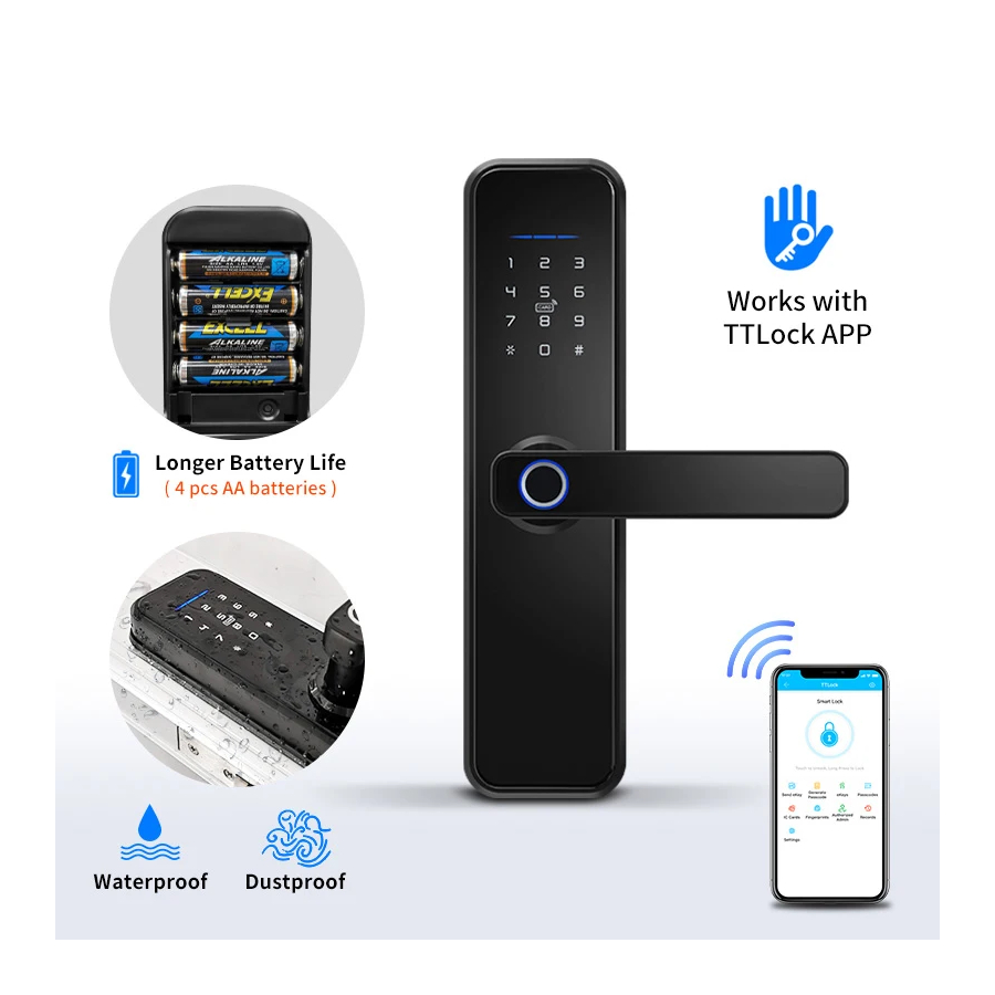 khóa thông minh cửa gỗ DORI