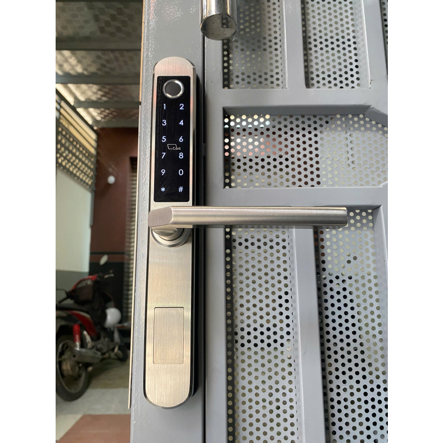Khóa Thông Minh 2 Mặt Vân Tay Cửa Nhôm DR-004 (SUS 304) - Image 2
