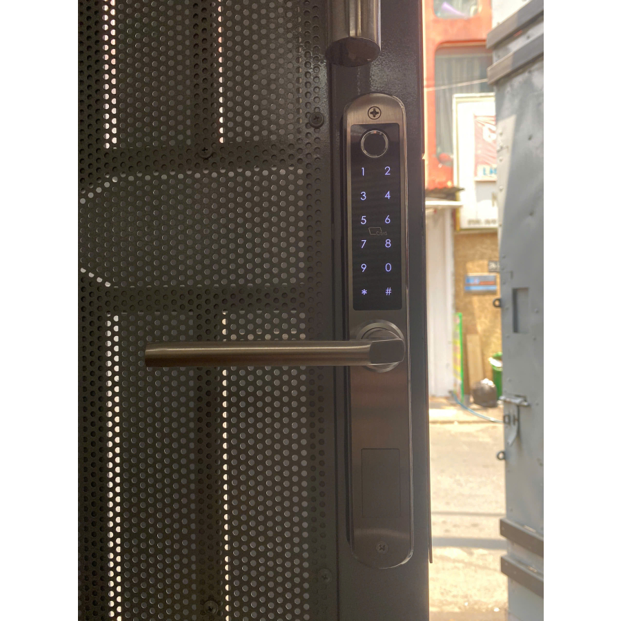 Khóa Thông Minh 2 Mặt Vân Tay Cửa Nhôm DR-004 (SUS 304) - Image 4