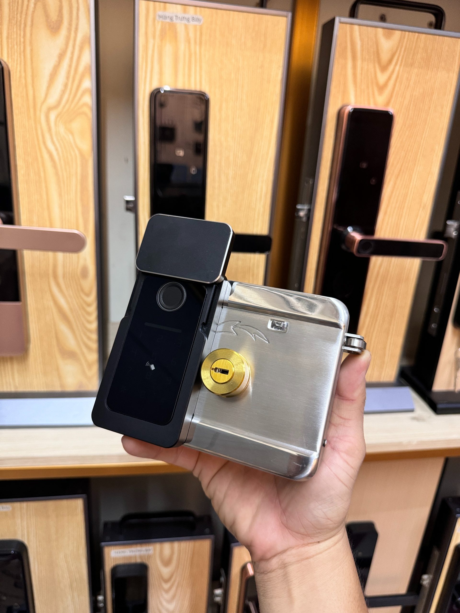 Khóa Thông Minh Cửa Cổng DR-025 - Image 4