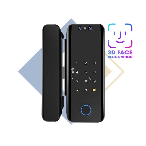 Khóa Cửa Kính Thông Minh Kitos Kt GL30 Face ID