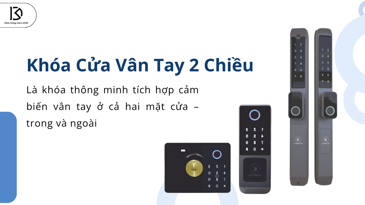 Khóa Cửa Vân Tay 2 Chiều Là Gì?