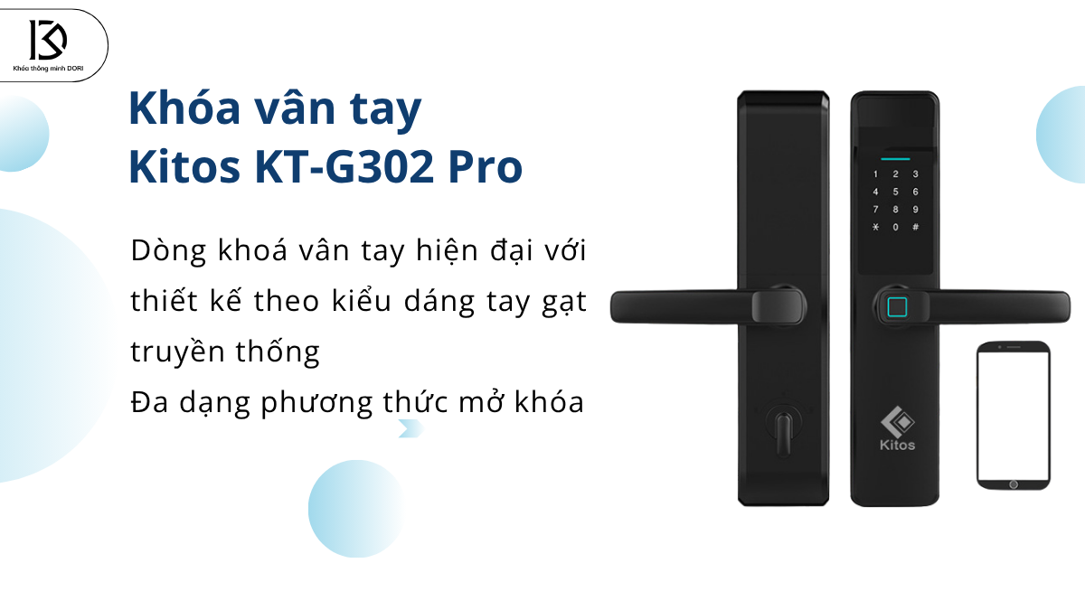 Kh&oacute;a v&acirc;n tay Kitos KT-G302 Pro