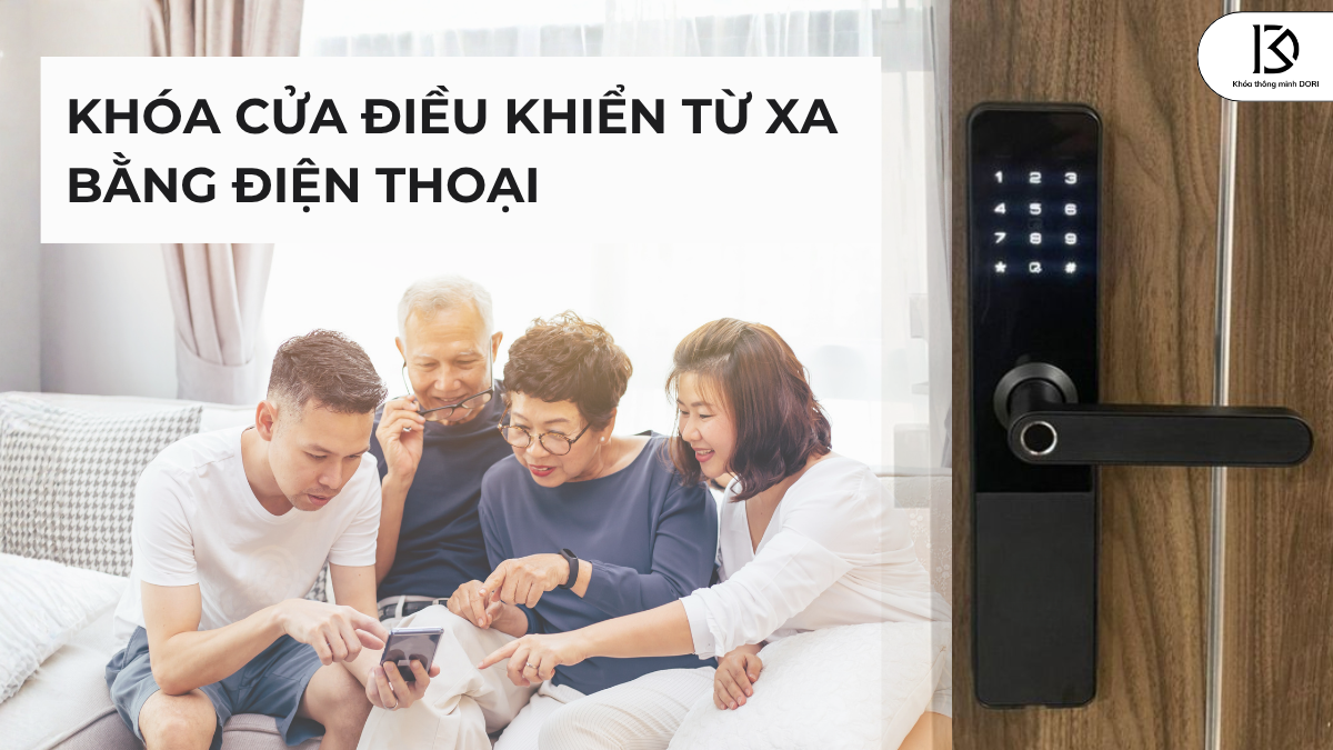 Khóa Cửa Điều Khiển Từ Xa Bằng Điện Thoại Là Gì?