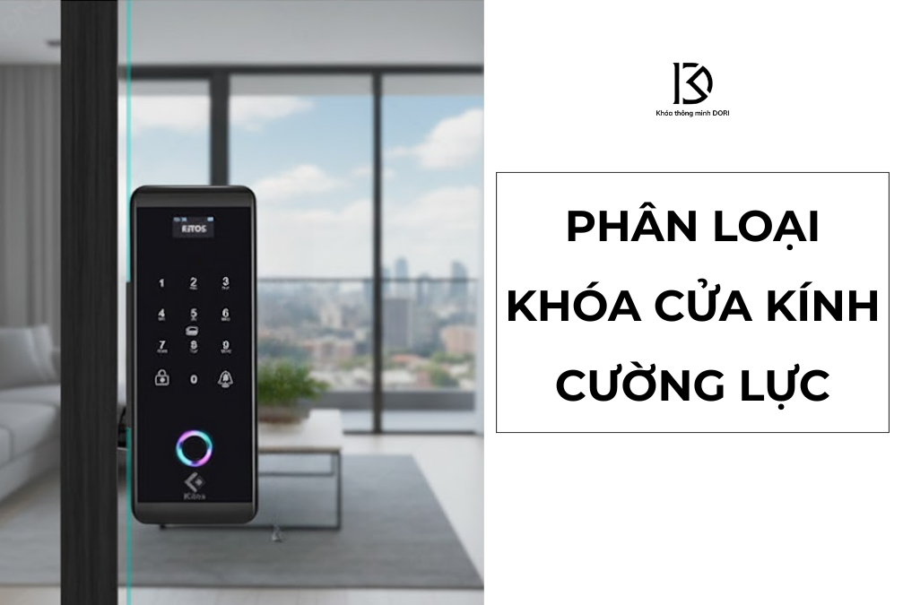 Phân loại khóa cửa kính cường lực